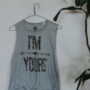 Cut Off Tank Top